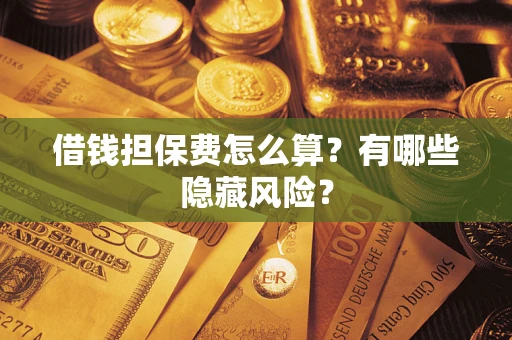 北京借钱担保费怎么算？有哪些隐藏风险？