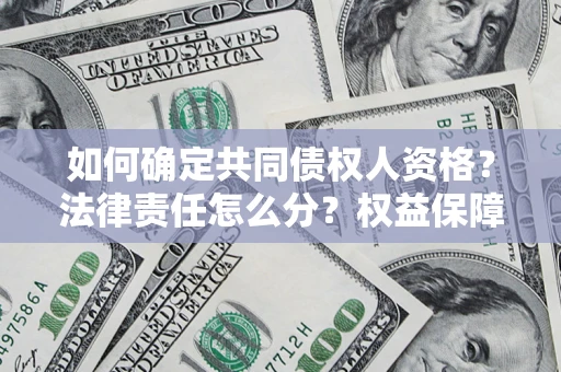 北京如何确定共同债权人资格？法律责任怎么分？权益保障技巧揭秘！