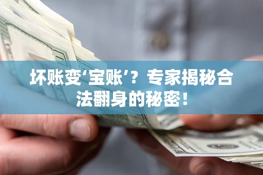 北京坏账变‘宝账’？专家揭秘合法翻身的秘密！
