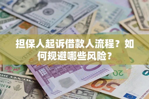 北京担保人起诉借款人流程？如何规避哪些风险？