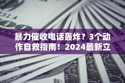 北京暴力催收电话轰炸？3个动作自救指南！2024最新立案标准全解析